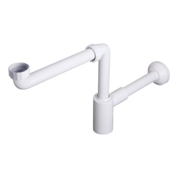 Bruckner - Vasca di raccolta mobile CRONO DN32 bianco