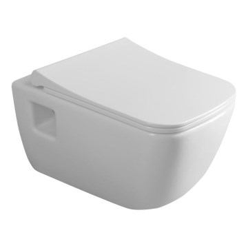 Bruckner - WC sospeso Rimless WALTER ceramica/bianco