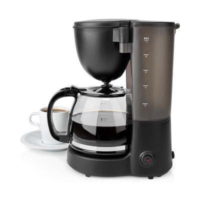 Butler - Macchina da caffè a goccia 1,25 l con funzione di mantenimento della temperatura 750W/230V nero