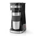 Butler - Macchina da caffè per una tazza 0,4 l con tazza da viaggio 750W/230V acciaio inox/nero