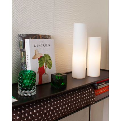 ByRydens - Lampada da tavolo FLAKE 1xE27/8W/230V bianca