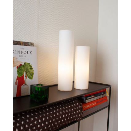 ByRydens - Lampada da tavolo FLAKE 1xE27/8W/230V bianca