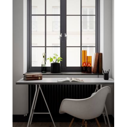 ByRydens - Lampada da tavolo FLAKE 1xE27/5W/230V marrone/fumé