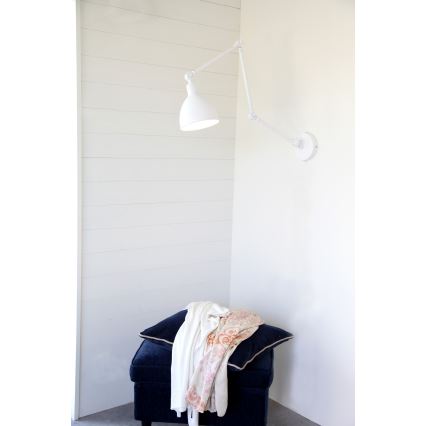 ByRydens - Lampada da parete BAZAR 1xE27/5W/230V bianca