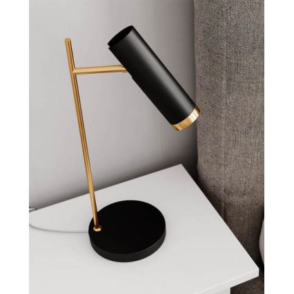 ByRydens - Lampada da tavolo PULS 1xGU10/7W/230V nera
