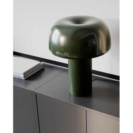 ByRydens - Lampada da tavolo LEAN ON ME 1xE27/8W/230V verde
