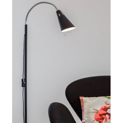 ByRydens - Lampada da terra BEST 1xE14/5W/230V nera