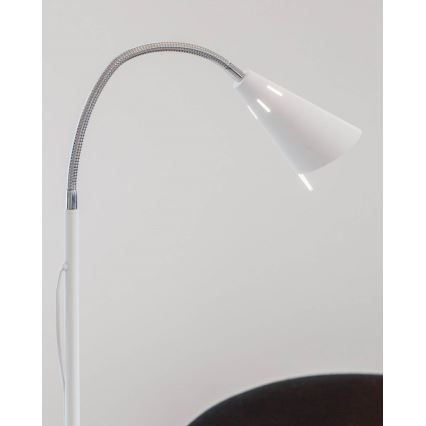 ByRydens - Lampada a piantana BEST 1xE14/5W/230V bianca
