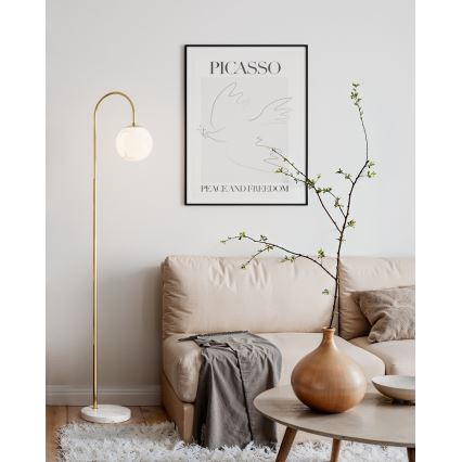 ByRydens - Lampada da terra BELLAGIO 1xE27/8W/230V