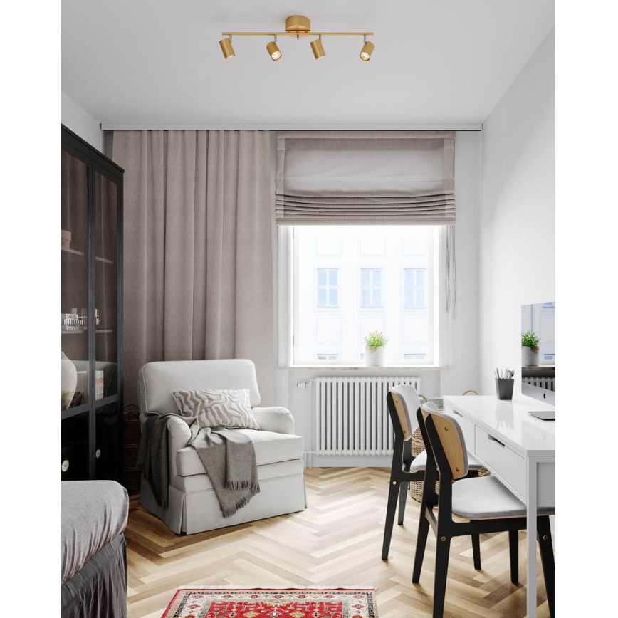 ByRydens - Faretto CORRECT 4xGU10/7W/230V oro