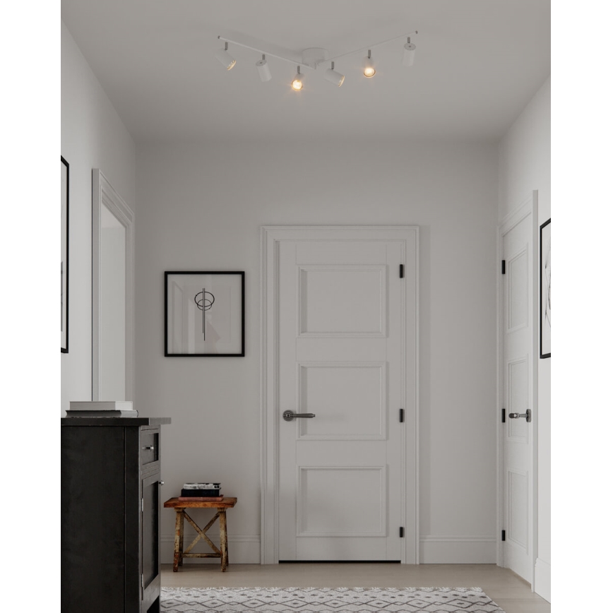 ByRydens - Faretto CORRECT 6xGU10/7W/230V bianco