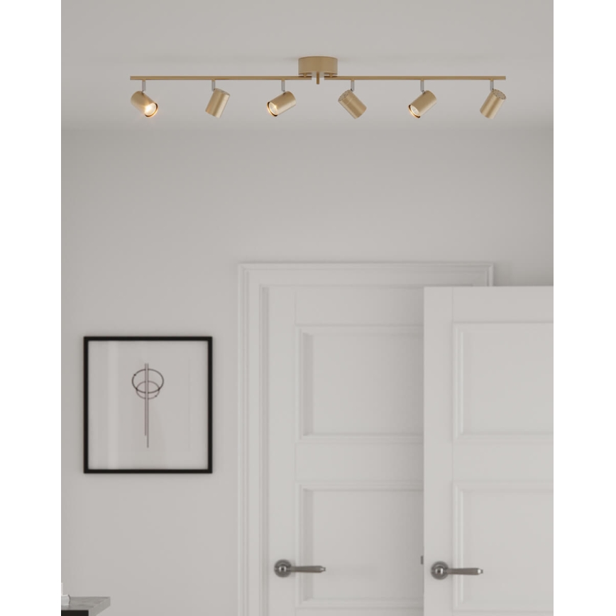 ByRydens - Faretto CORRECT 6xGU10/7W/230V oro