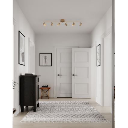 ByRydens - Faretto CORRECT 6xGU10/7W/230V oro