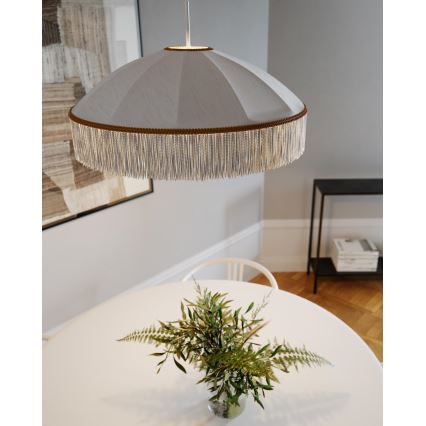 ByRydens - Lampada a sospensione con cavo FRANCIS 1xE27/5W/230V crema