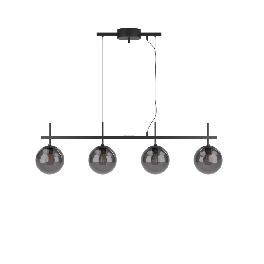 ByRydens - Lampadario sospeso su cavo BOYLE 4xE27/8W/230V