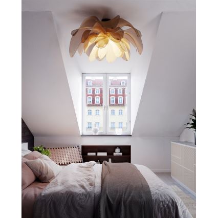 ByRydens - Lampadario a plafone LOU LOU 1xE27/8W/230V beige