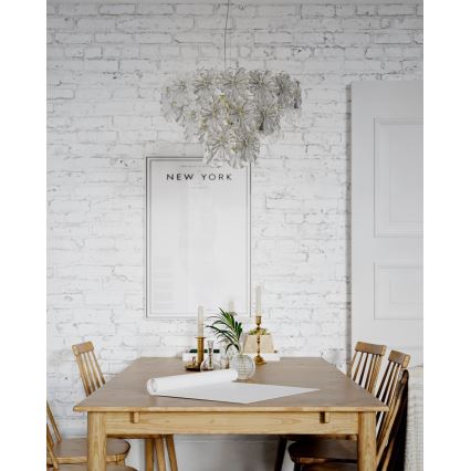 ByRydens - Lampadario a sospensione con cavo LORRAINE 5xE14/8W/230V