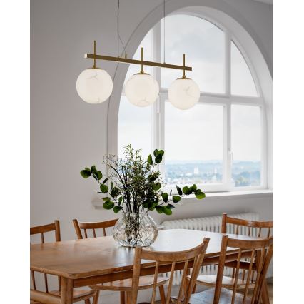 ByRydens - Lampadario a cavo BELLAGIO 3xE27/8W/230V