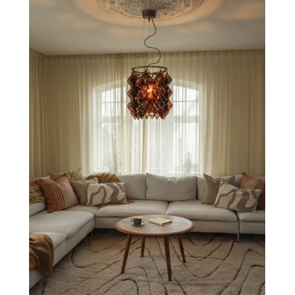 ByRydens - Lampada a sospensione su cavo GEMMA 1xE27/5W/230V
