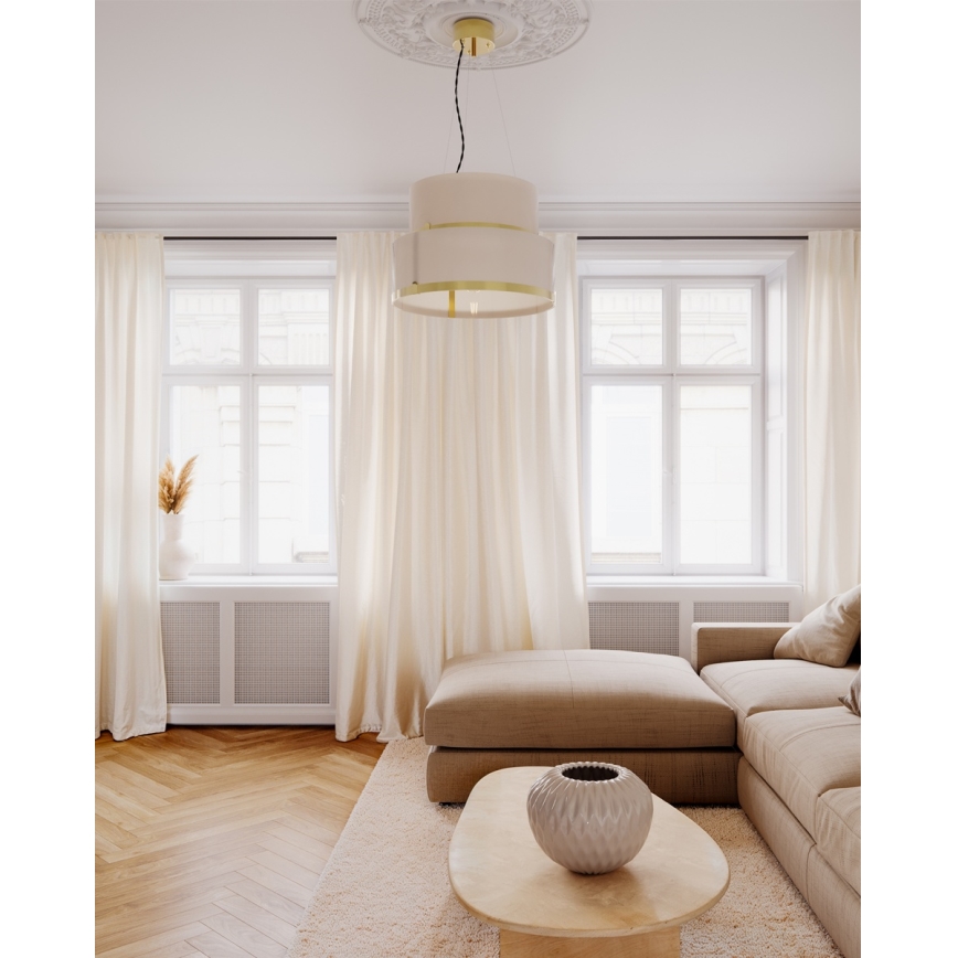ByRydens - Lampadario a sospensione con cavo MARCEL 2xE27/8W/230V