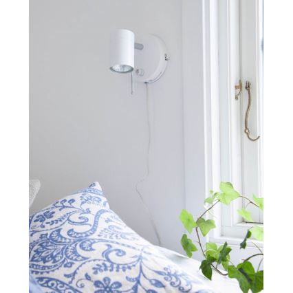 ByRydens - Luce Spot da parete dimmerabile CORRECT 1xGU10/7W/230V bianco