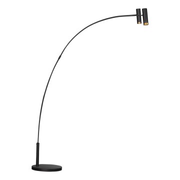 ByRydens - Lampada con piedistallo PULS 2xGU10/5W/230V nero