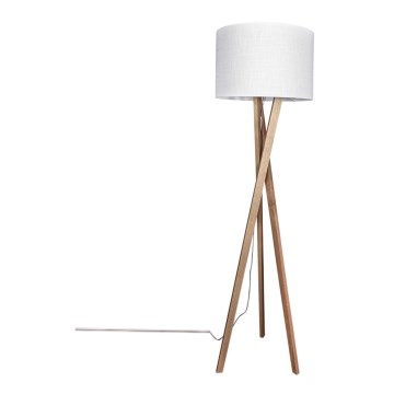 ByRydens - Lampada con piedistallo VEGA 1xE27/5W/230V beige/bianco
