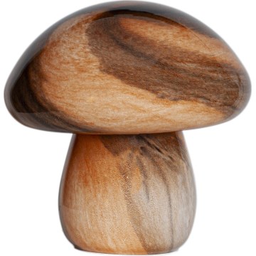 ByRydens - Lampada da tavolo MIRA MUSHROOM 1xE27/8W/230V marrone