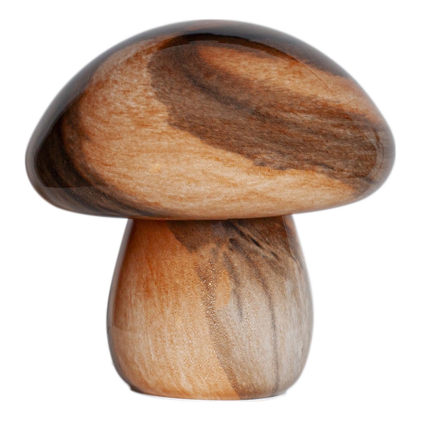 ByRydens - Lampada da tavolo MIRA MUSHROOM 1xE27/8W/230V marrone