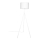 ByRydens - Lampada da terra RINA 1xE27/5W/230V bianca
