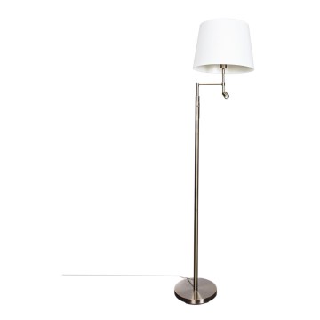 ByRydens - Lampada LED da terra ORLANDO 1xE27/5W/230V + LED/3W bianco/bronzo diametro 36 cm