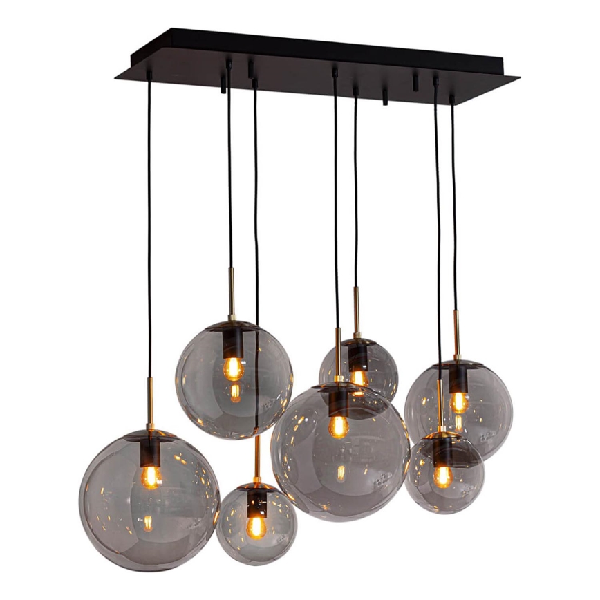 ByRydens - Lampadario a cavo LAURA 7xE27/8W/230V