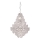 ByRydens - Lampadario a sospensione con catena MONARQUE GRANDE 11xE14/5W/230V limpido diametro 58 cm