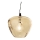 ByRydens - Lampadario a sospensione con filo BELLISSIMO 1xE27/8W/230V fumé/marrone diametro 40 cm