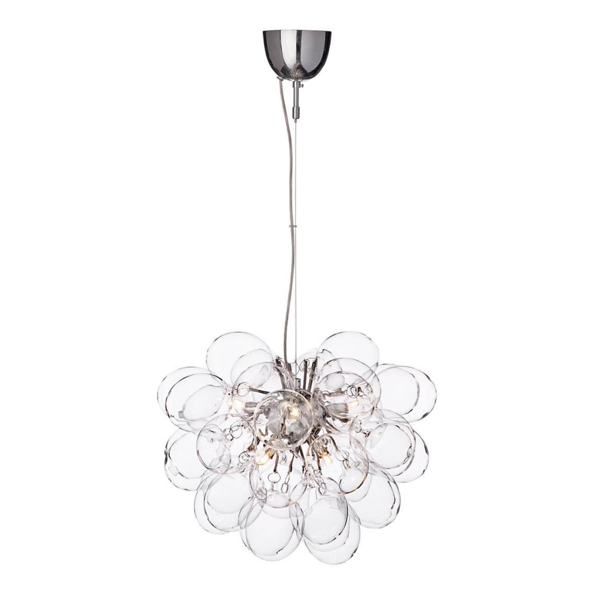 ByRydens - Lampadario a sospensione con filo GROSS 8xG9/4W/230V limpido diametro 50 cm
