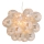 ByRydens - Lampadario a sospensione con filo GROSS GRANDE 8xG9/4W/230V fumé/marrone diametro 62 cm