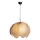 ByRydens - Lampadario a sospensione con filo LOU LOU 1xE27/5W/230V beige diametro 80 cm