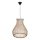 ByRydens - Lampadario a sospensione con filo SEAGRASS 1xE27/8W/230V beige diametro 49 cm