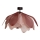 ByRydens - Lampadario da soffitto a montaggio superficiale LOU LOU 1xE27/8W/230V rosa