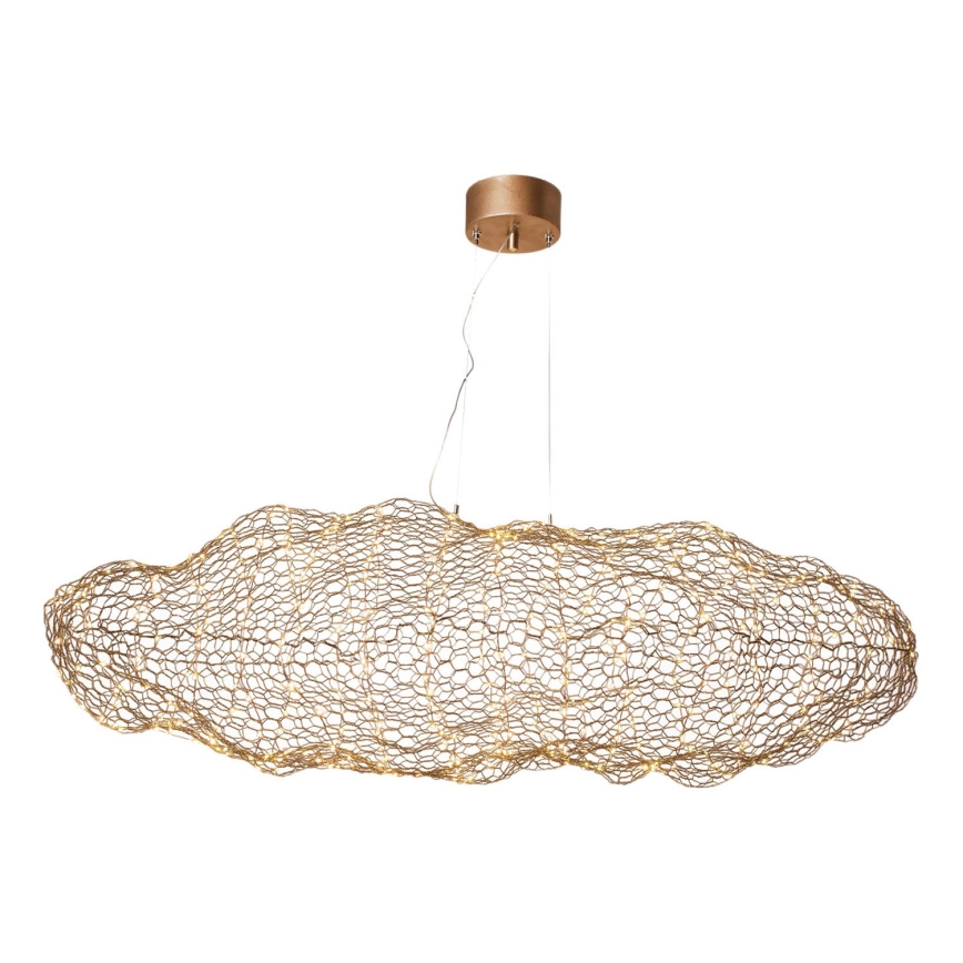 ByRydens - Lampadario LED a sospensione con filo HAYDEN LED/15W/230V oro