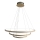 ByRydens - Lampadario LED su cavo TRIONE LED/45W/230V beige Ø 80 cm