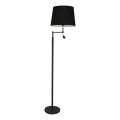 ByRydens - Piantana LED ORLANDO 1xE27/5W/230V + LED/3W nero diam. 36 cm