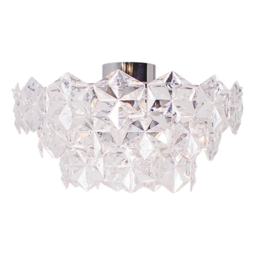 ByRydens - Plafoniera MONARQUE 3xE27/5W/230V limpido diametro 51 cm