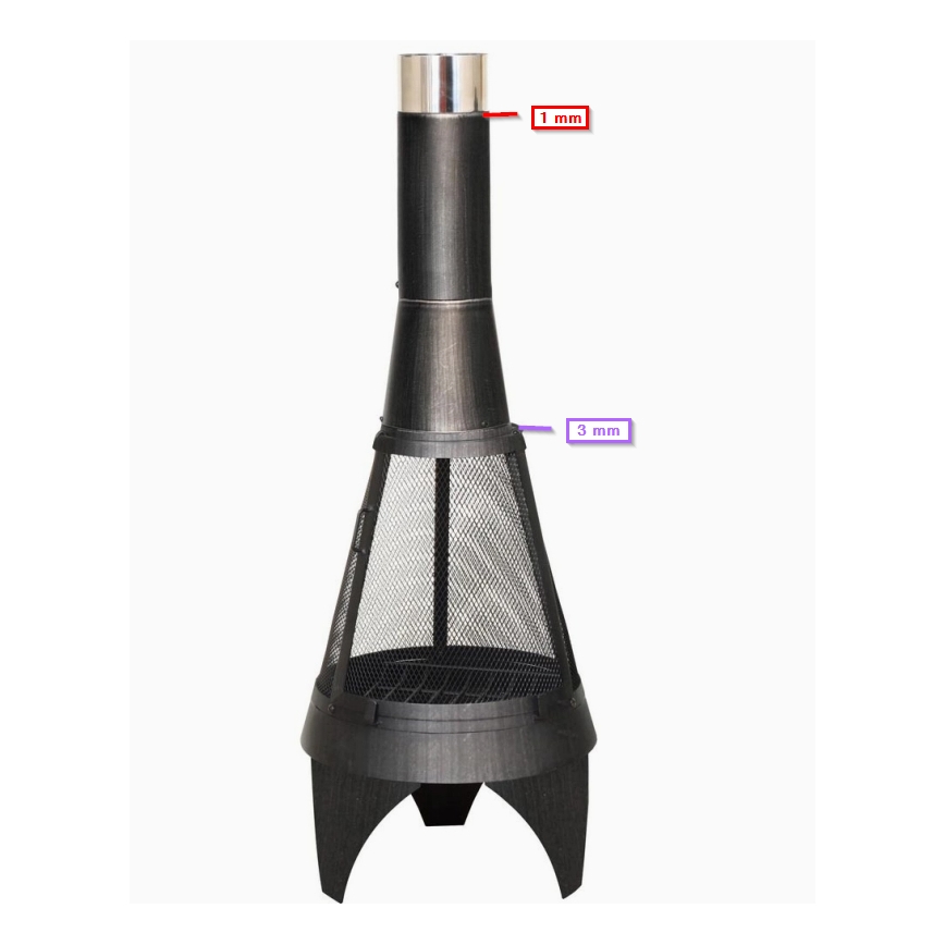 Camino da giardino COLORADO MESH 160 cm