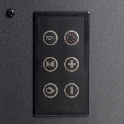 Camino elettrico a LED con riscaldamento LED/2000W/230V + telecomando