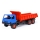 Camion con cassone 75 cm blu/rosso