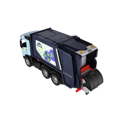 Camion dei rifiuti Volvo WORXX 53 cm blu/nero