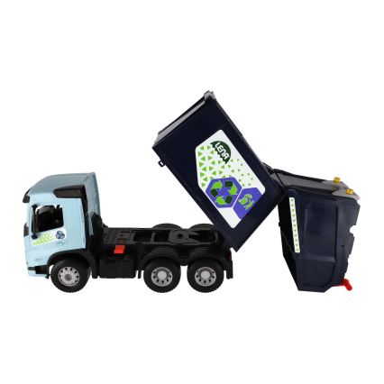 Camion dei rifiuti Volvo WORXX 53 cm blu/nero