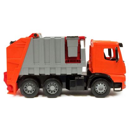 Camion della nettezza urbana Mercedes 72 cm, rosso