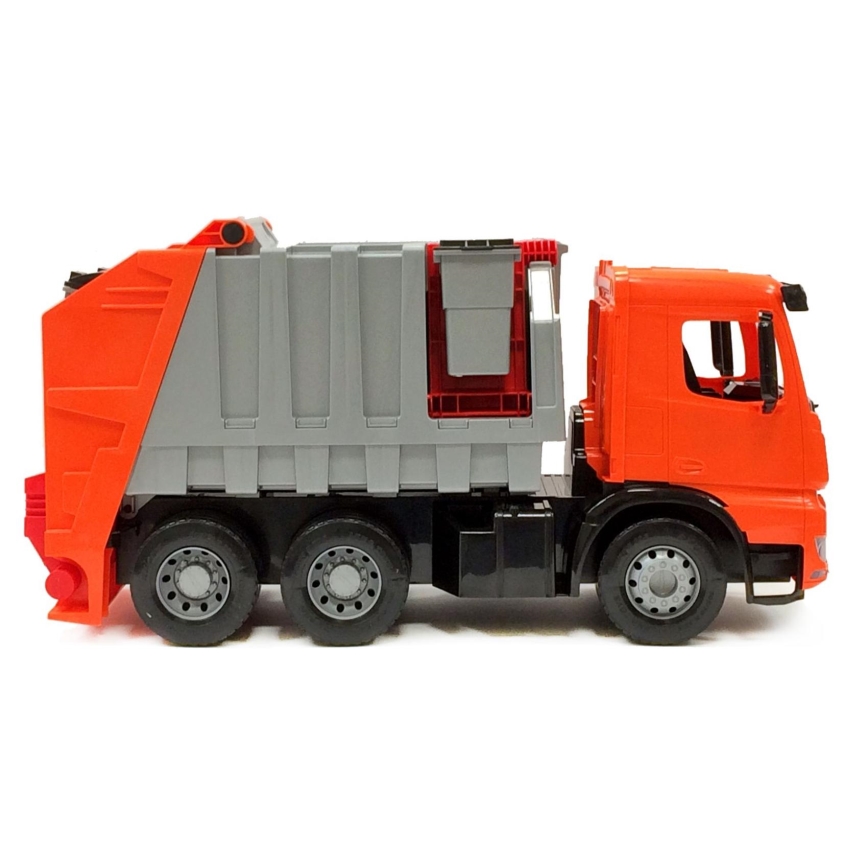 Camion della nettezza urbana Mercedes 72 cm, rosso